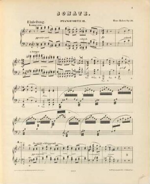 Sonate B-Dur : op. 31