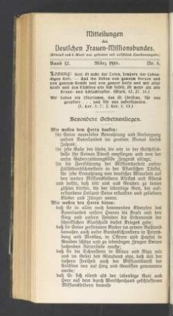 Nr. 3. März 1918