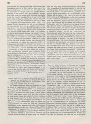 314-315 [Rezension] Moog, Willy, Das Verhältnis der Philosophie zu den Einzelwissenschaften