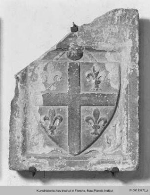 Grabstein der Familie Bonaccorso mit Wappen