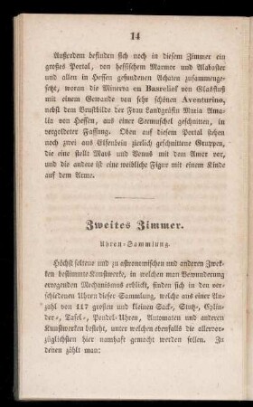 Zweites Zimmer.