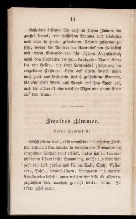 Zweites Zimmer.