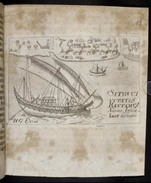 Situs Civitatis Bantam et Navium Insulæ