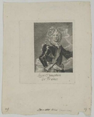 Bildnis des Louis Dauphin de France