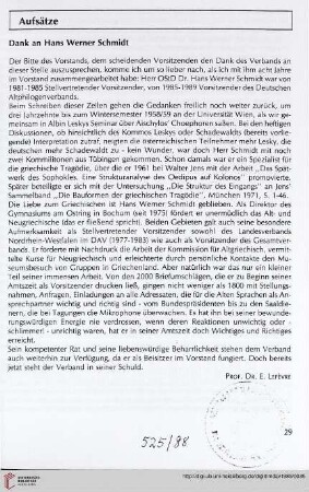 Hinweise und Mitteilungen