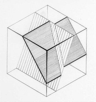 Querschlägiger Sprung, Raumbild (Stach) : Geologie | Tektonik | Verwerfungen