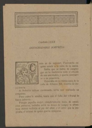 Capítulo LXXX - Desagradable sorpresa