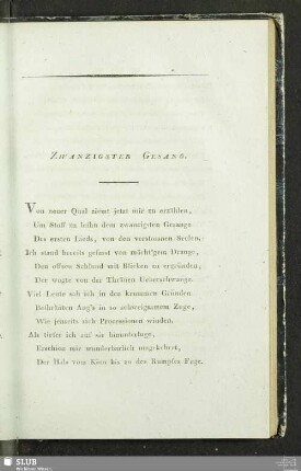 Zwanzigster Gesang