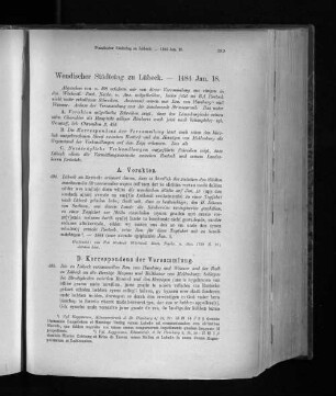 Wendischer Städtetag zu Lübeck. - 1484 Jan. 18.