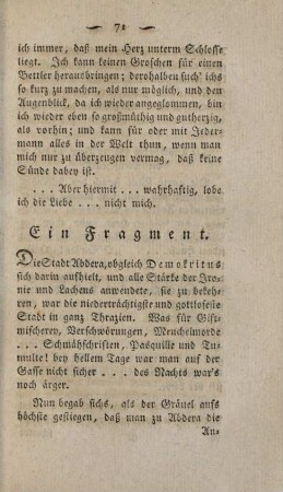 Ein Fragment