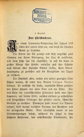 Fabiola oder die Kirche der Katakomben