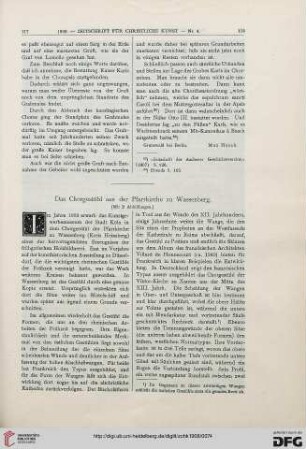 Das Chorgestühl aus der Pfarrkirche zu Wassenberg