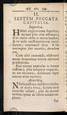 282-291, II. Septem Peccata Capitalia