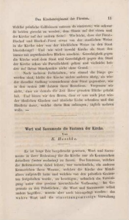 11-74 Wort und Sacramente die Factoren der Kirche