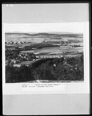 Blick von der Veste Coburg
