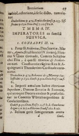 Thema IV. Imperatores ex familia Suevica