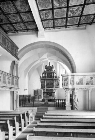 Triebischtal-Taubenheim. Kirche zu Taubenheim, Innen