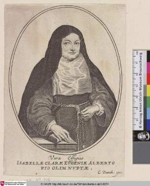 Isabelle Clarae Evgeniae Alberto Pio Olim Nuptae