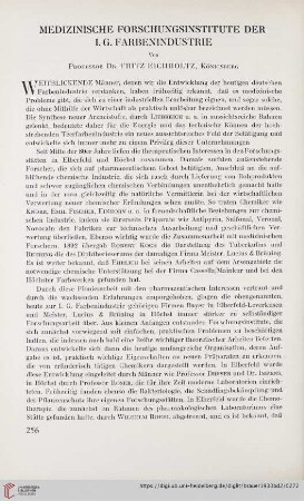 Medizinische Forschungsinstitute der I. G. Farbenindustrie