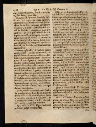1186-1195, Quaero VIII. Quis Ecclesiam pollutam potest ...