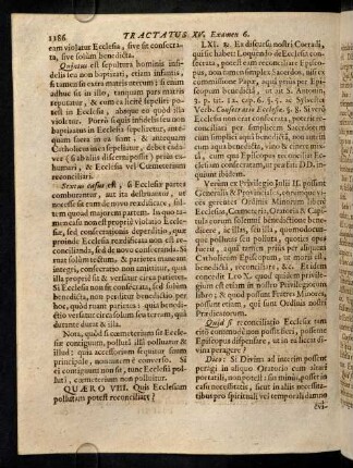 1186-1195, Quaero VIII. Quis Ecclesiam pollutam potest ...