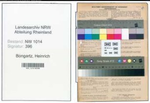 Entnazifizierung Heinrich Bongartz , geb. 23.10.1909 (Fleischer)