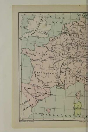 Mitteleuropa zur Zeit der Carolinger