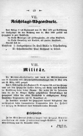 VII. Reichstags-Abgeordnete