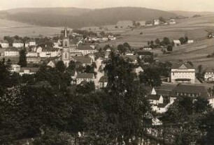 Neuhausen, Ortsansicht : Blick über Neuhausen von Westen