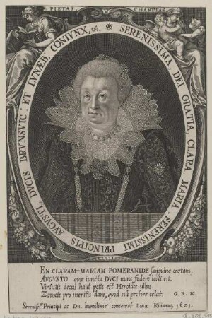 Bildnis der Clara Maria, Herzogin von Braunschweig-Lüneburg