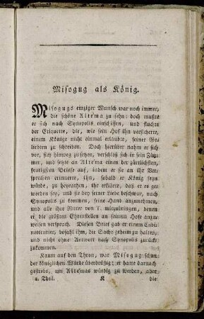 Misogug als König. - Verschwörung und Seereise.