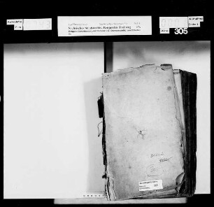 Gegenbuch des Bergamtes Oberwiesenthal