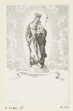 Maria mit Zepter und Sternenkrone