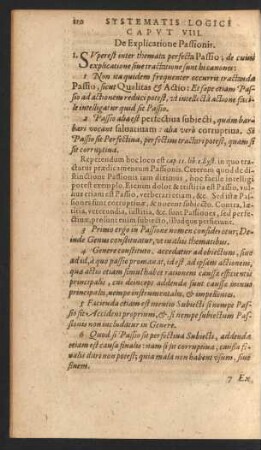 Caput VIII.De Explicatione Passionis.