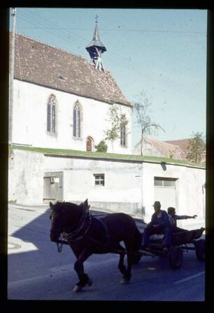 Pferdewagen in Bötzingen