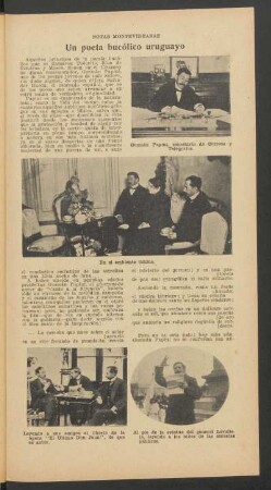 Un poeta bucólico uruguayo : Notas montevideanas