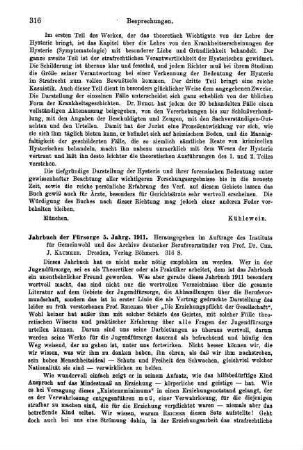 316-317, Jahrbuch der Fürsorge 5. Jahrg. 1911