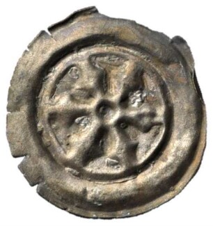 Fundmünze, Scherf (Hohlscherf), Hohlpfennig, nach 1450
