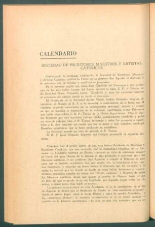 Sociedad de Escritores, Maestros y Artistas Católicos