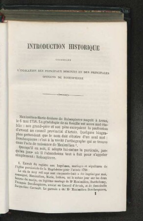 Oeuvres de Robespierre
