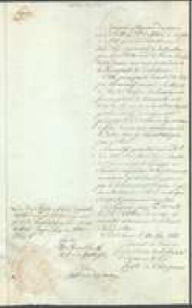 Brief von Jean Dominique Compans an Franz Josef von Albini