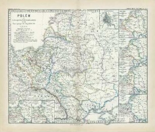 Polen vom Anfange des XVIII Jahrhunderts bis zum Untergange der Republik 1795