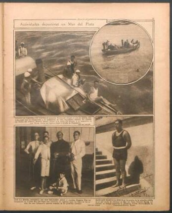 Actividades deportivas en Mar del Plata [Fotografías]