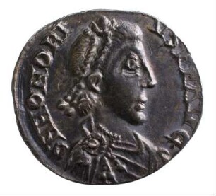 Münze, Siliqua, 392 - 395