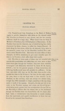 Chapter VII. Madura Strait