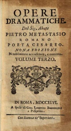 Opere drammatiche : oratori sacri e poesie liriche ..., 3