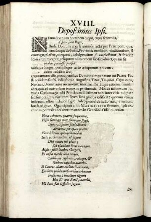 XVIII. Deposcimus Ipsi. - XXIV. Pietas sua fœdera servet.