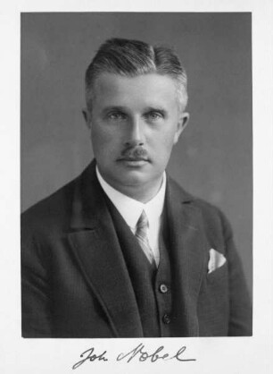 Johannes Nobel (1887-?), 1928-? Professor der Indischen Philologie und Kulturgeschichte