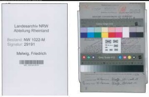 Entnazifizierung Friedrich Melwig , geb. 17.05.1906 (Schlosser)