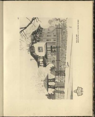 Villa in Genf. Architekten: L. & F. Fulpius in Genf.